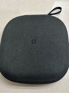 Soundcore Over Ear Wired Headphones Gray Hard Travel Storage Case Only